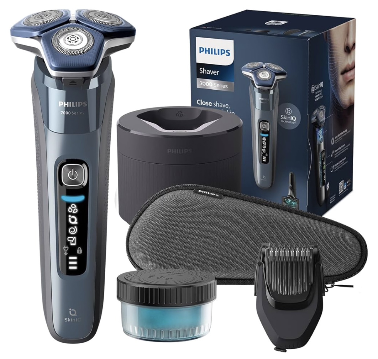 The shaver kit mentioned in the post. Lots of bits. And some cleaning stuff.